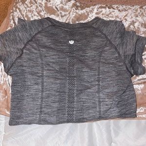 lululemon grey swiftly tech top
